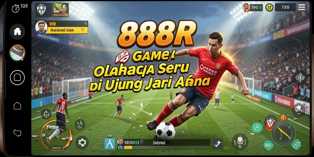 Tampilan gameplay seru dalam 888R yang memukau.