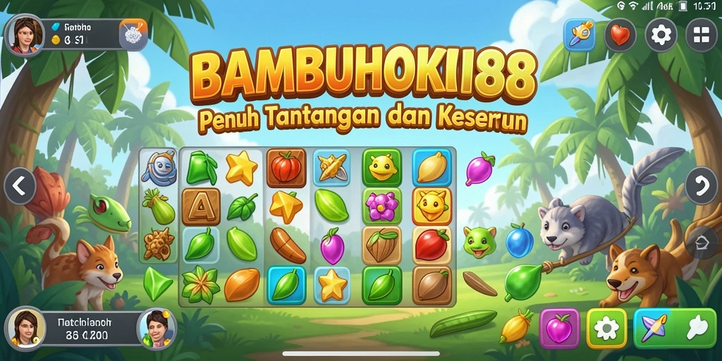 Tampilan menarik dari gameplay BAMBUHOKI88 yang seru.