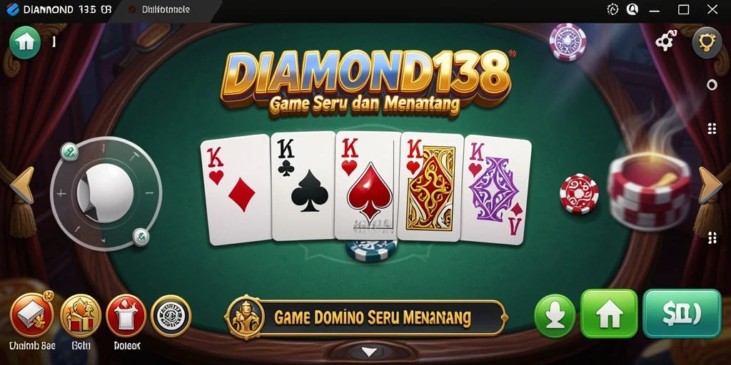 Tampilan gameplay menarik dari DIAMOND138 dengan nuansa sosial.
