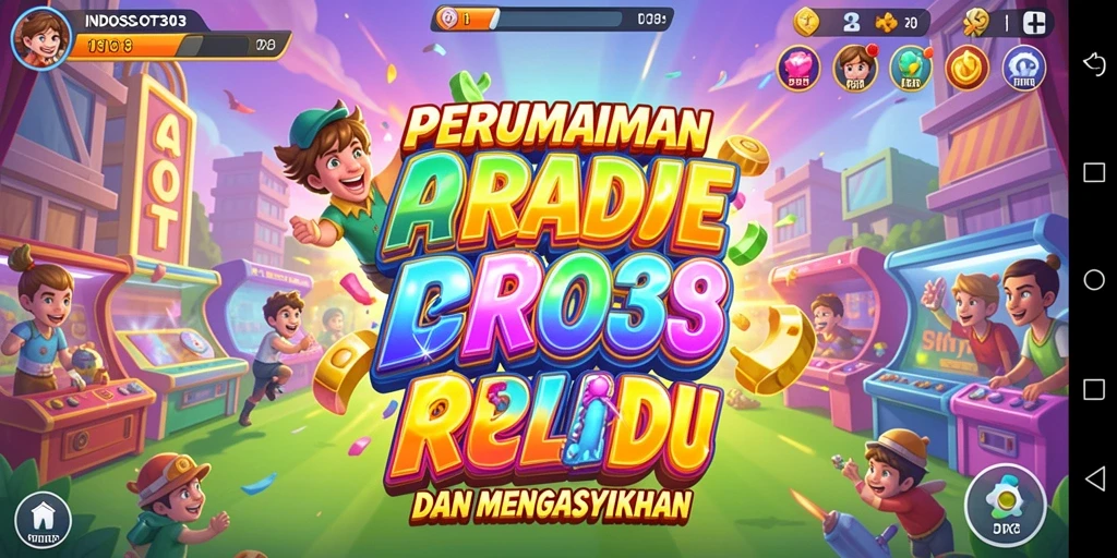 Tangkapan layar gameplay INDOSLOT303 yang menunjukkan aksi seru dalam permainan Arcade.