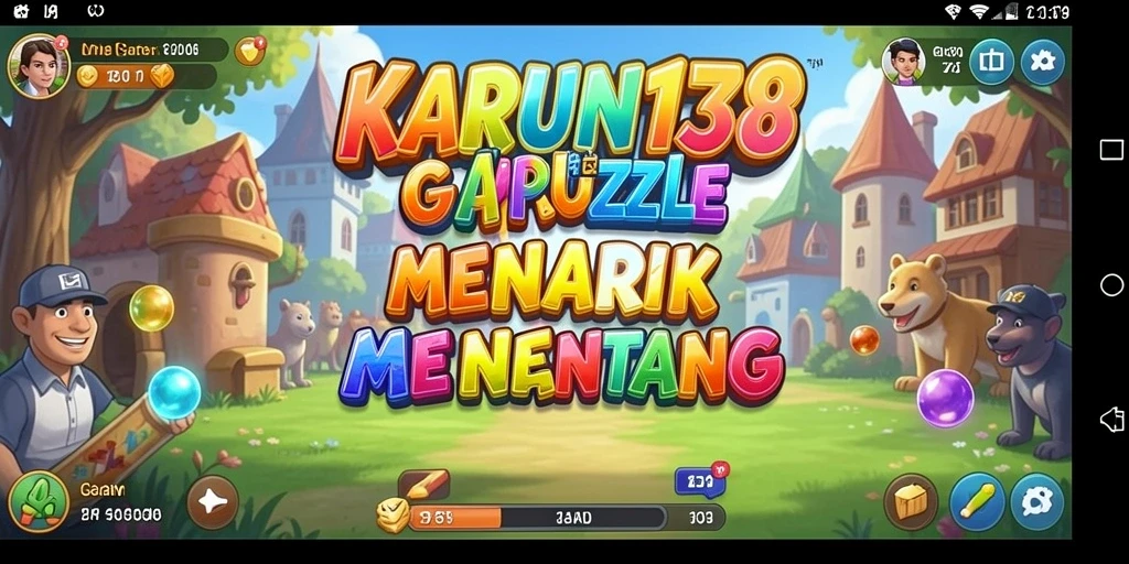 Tangkapan layar gameplay KARUN138 menampilkan teka-teki yang menarik dan menantang.