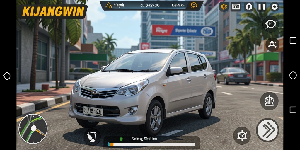 Tampilan gameplay menarik dari KIJANGWIN yang memukau.