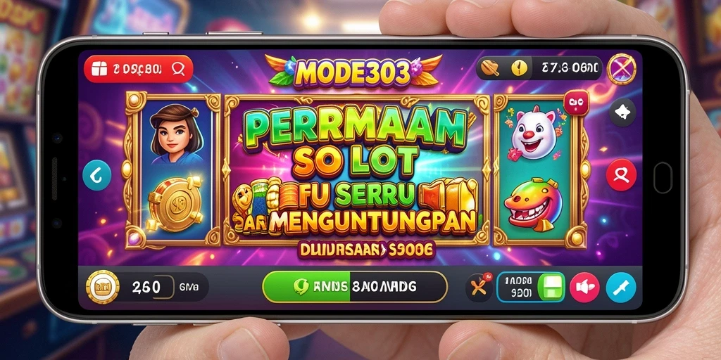 Tampilan menarik dari gameplay slot MODE303 yang seru.