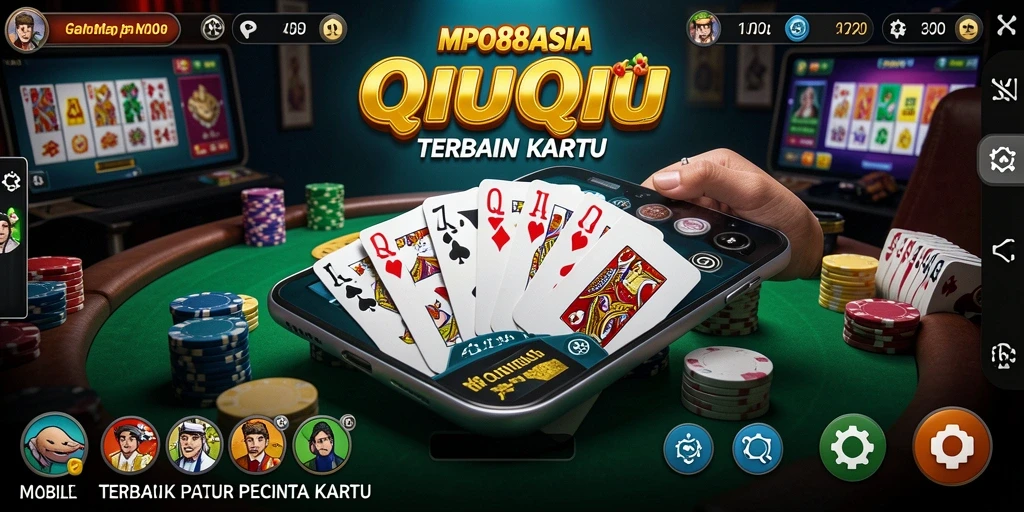 Screenshot gameplay QiuQiu MPO88ASIA yang menarik dan kompetitif.