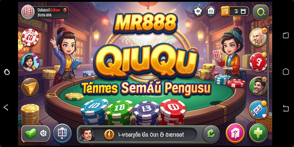 Screenshot gameplay QiuQiu yang mendebarkan dari MR888.