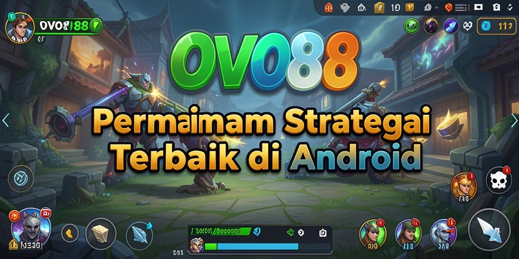 Tampilan strategis epik dalam OVO88 saat pertempuran berlangsung.