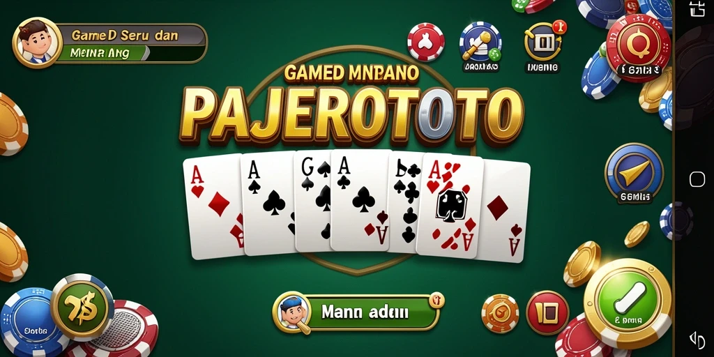 Tampilan gameplay seru dan interaktif dalam PAJEROTOTO.