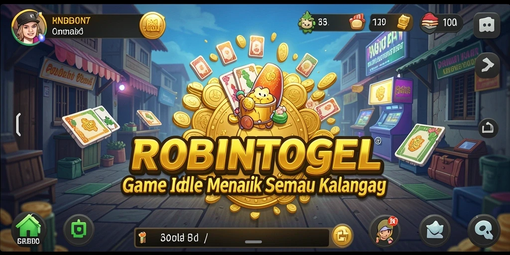 Tampilan gameplay ROBINTOGEL yang menarik dan interaktif.