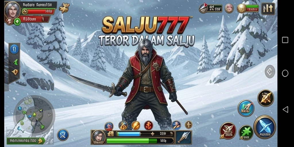 Tangkapan layar menunjukkan suasana horor yang mencekam dan gameplay yang menegangkan.