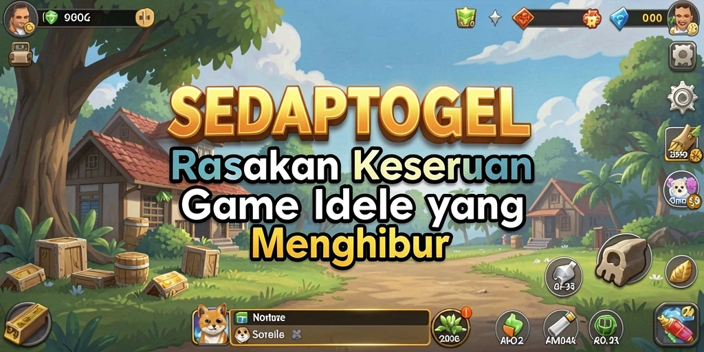 Gameplay SEDAPTOGEL yang menarik dan penuh warna.