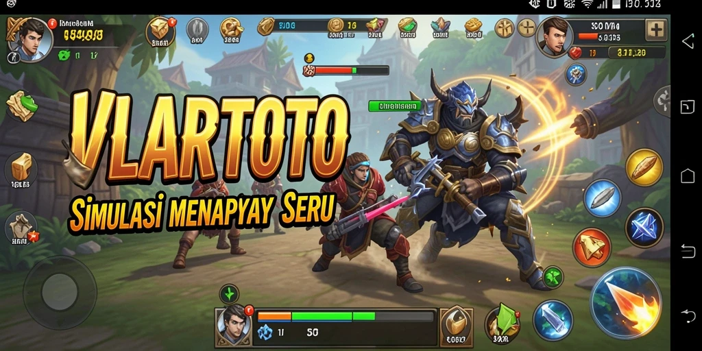 Tampilan menarik dari gameplay ULARTOTO yang mendebarkan.